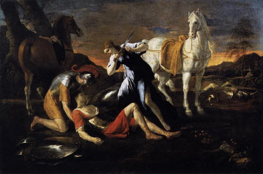 Tancred und Erminia