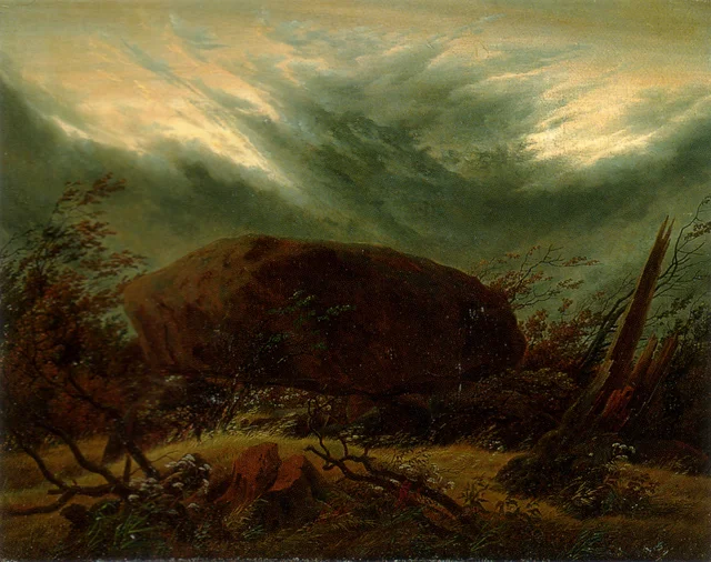 Dolmen in autunno