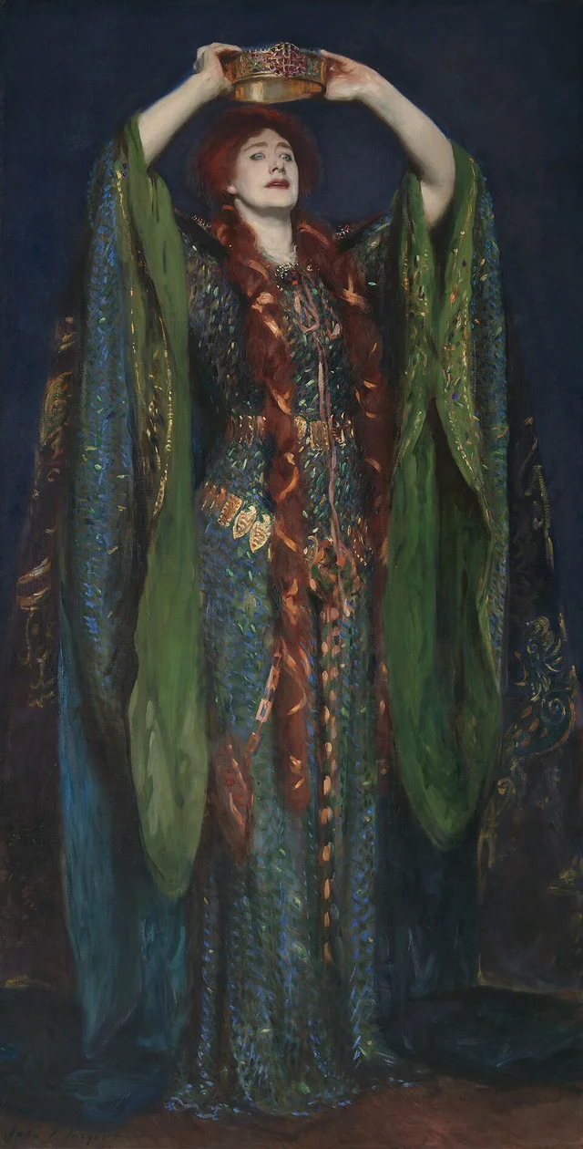 Ellen Terry como lady Macbeth