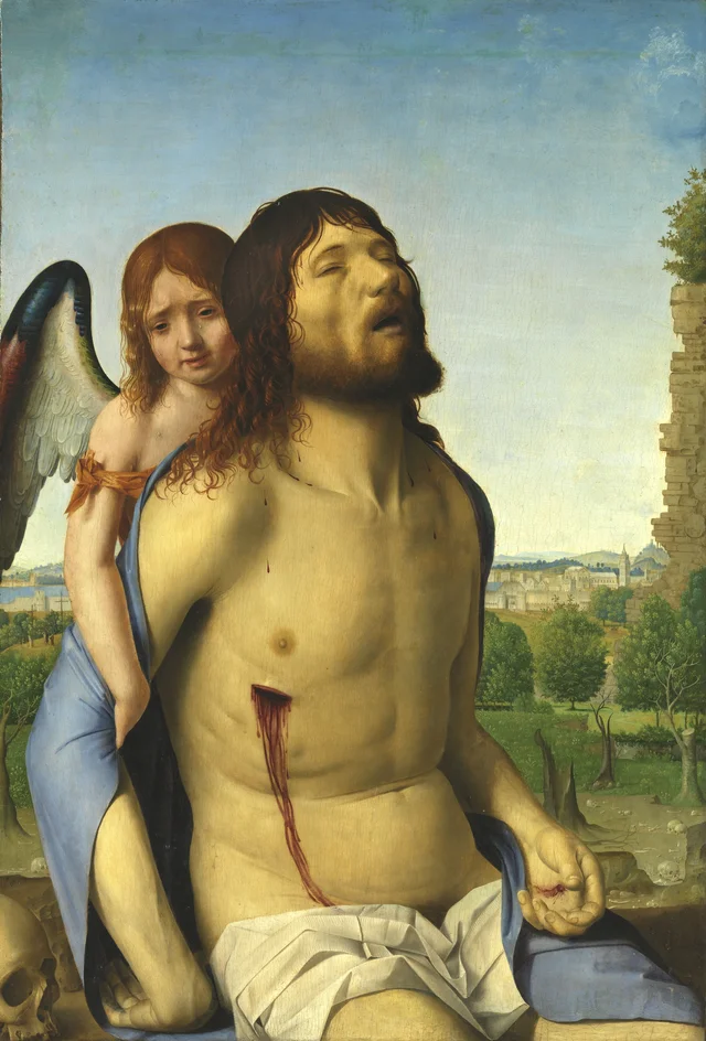 The Dead Christ Supported by an Angel