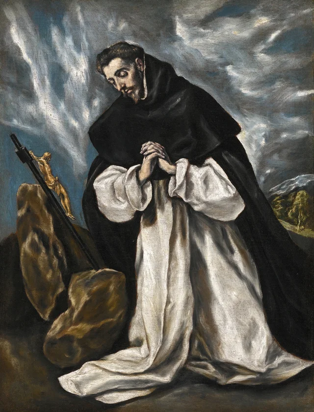 St Dominic in Prayer