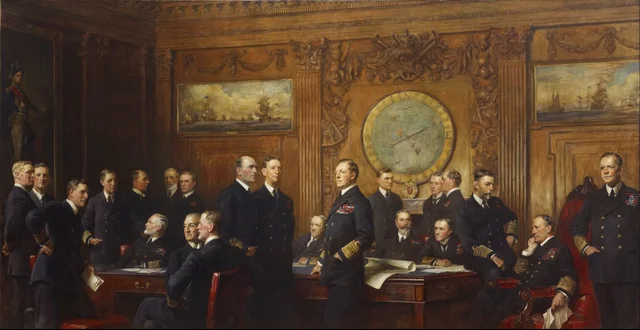 Oficiales navales de la Primera Guerra Mundial