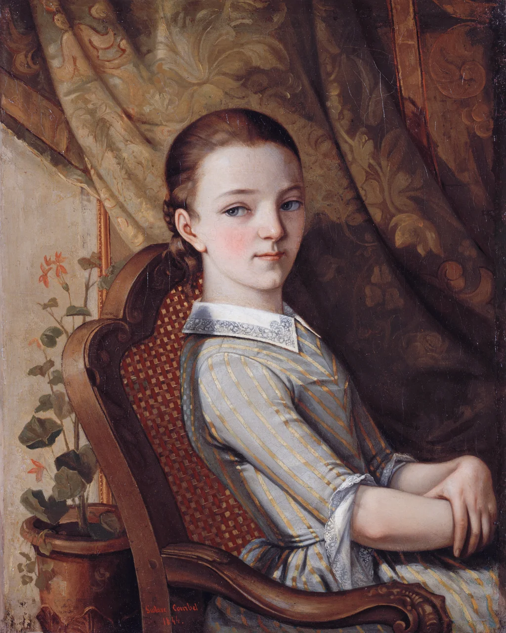 Portrait de Juliette Courbet
