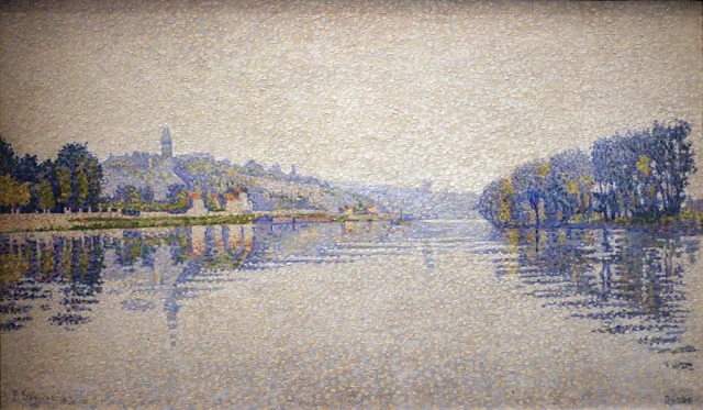 Banks of river Seine at Herblay