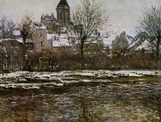 Snow Effect in Vétheuil