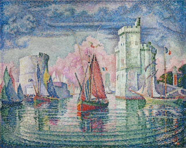 Entrance of La Rochelle Harbor