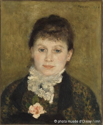 Woman with a White Jabot
