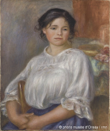 Sitzendes Mädchen