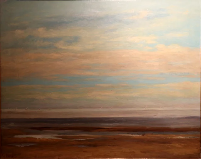 Seascape on the Wide Beach