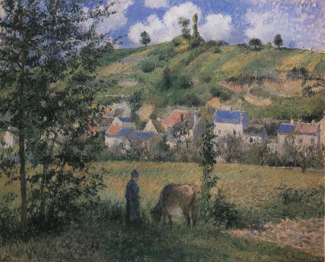 Landschaft bei Le Chaponval, Auvers-sur-Oise