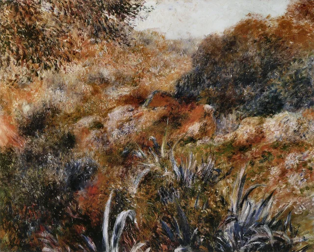 Paisaje argelino, el barranco de la mujer salvaje
