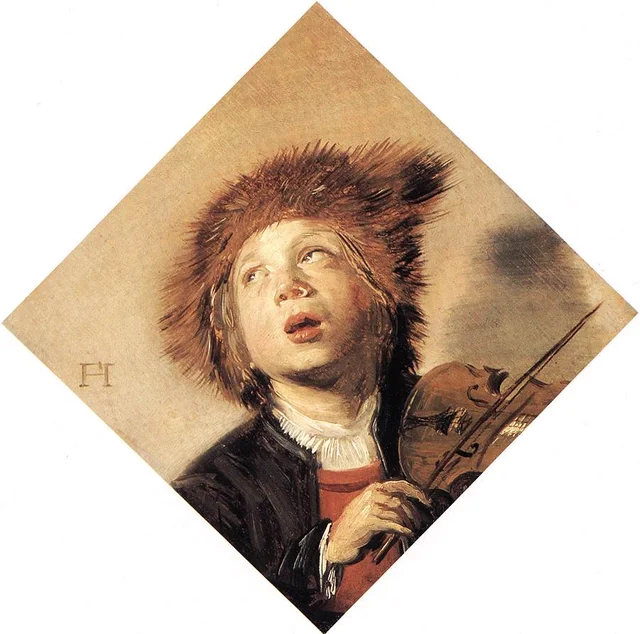 Boy Playing the Violin