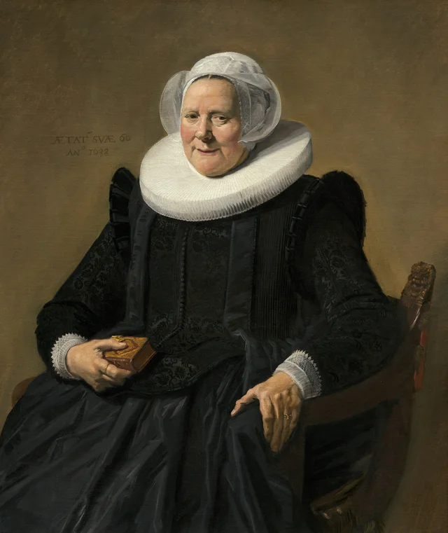 Portrait d'une dame âgée