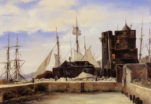 Honfleur, der alte Kai