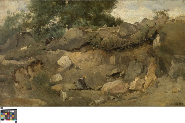 The Quarry of Chaise-Marie at Fontainebleau