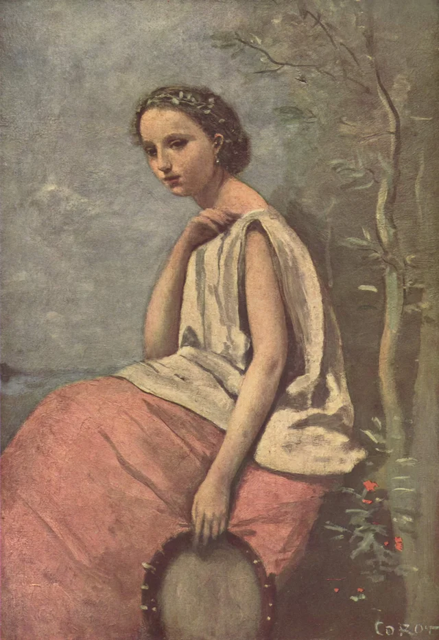 Zingara with a Tambourine