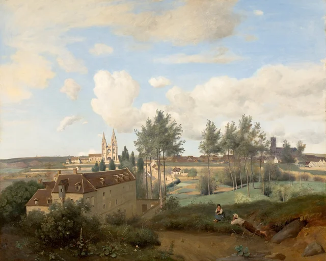 Soissons vista dalla fabbrica del signor Henry