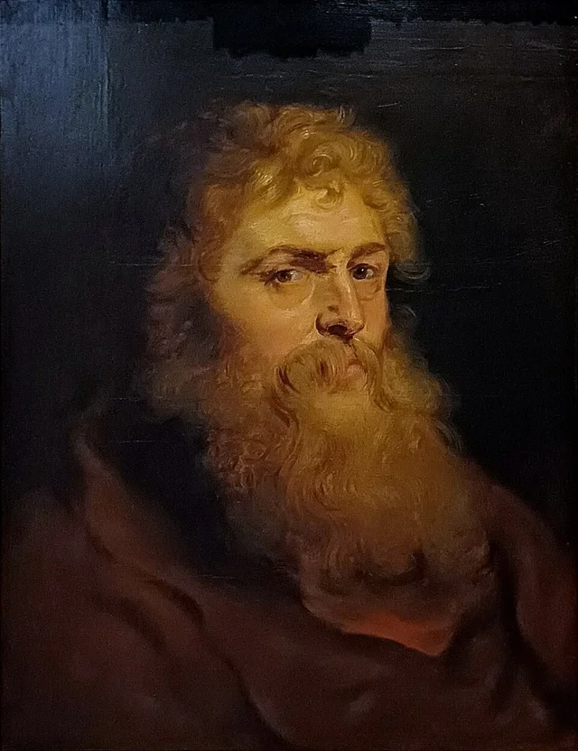 Un uomo barbuto