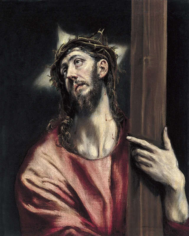Cristo con la cruz