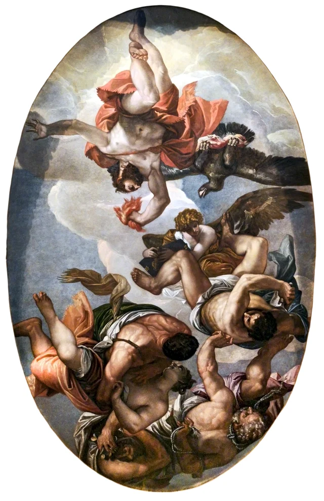 Giove che fulmina i Vizi