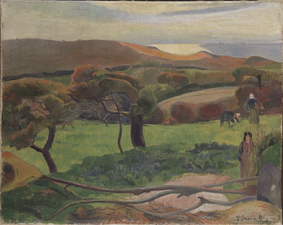Landschaft aus der Bretagne