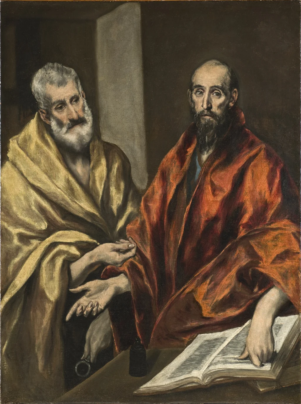 Der heilige Petrus und der heilige Paulus