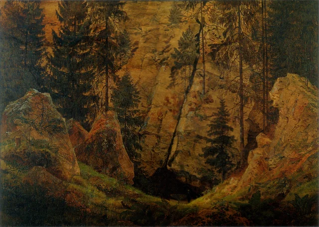 Vallée rocheuse