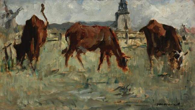 Vacas en el pasto