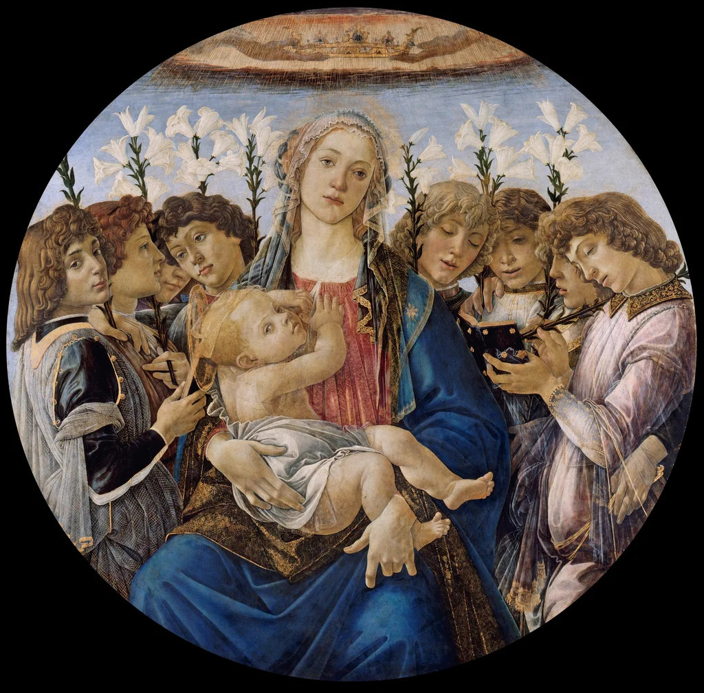 Maria col Bambino e angeli cantori