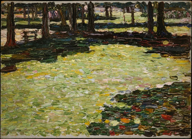 Saint-Cloud Park, clearing