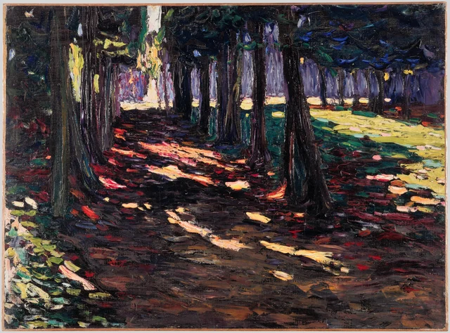 Parc of Saint-Cloud, Shaded Path