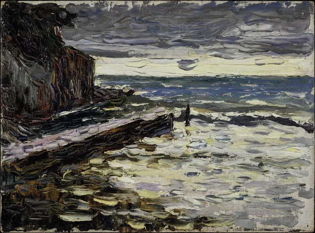 Rapallo, Stormy Sea