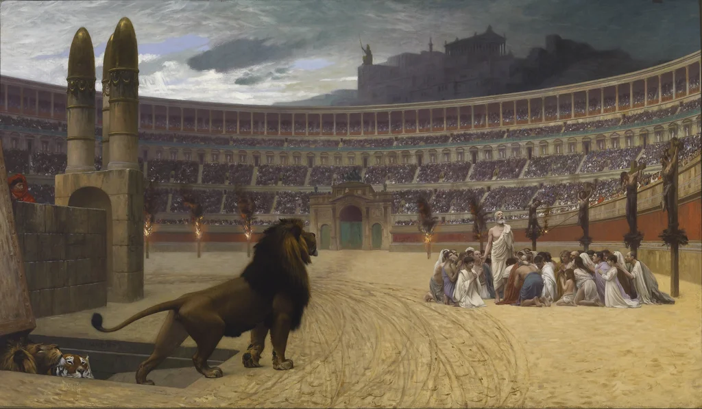 L'ultima preghiera dei martiri cristiani