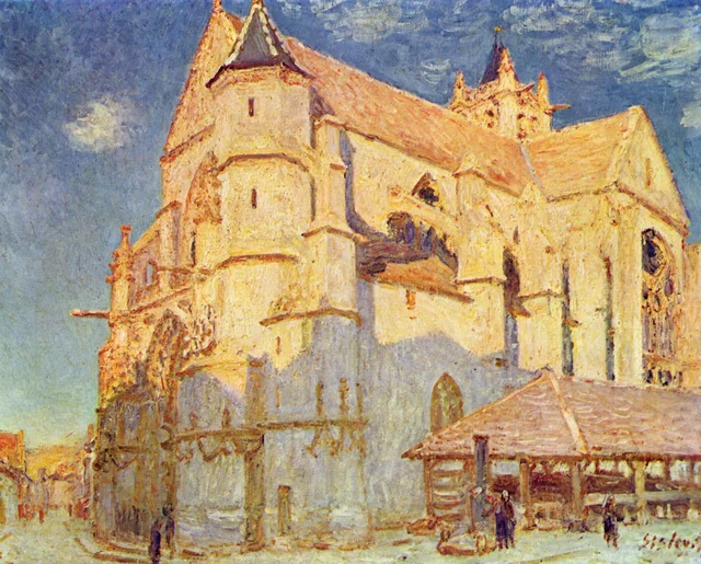 Церковь в Море (яркое солнце)