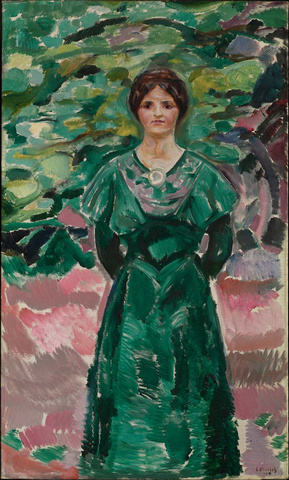 Ingeborg in Grün