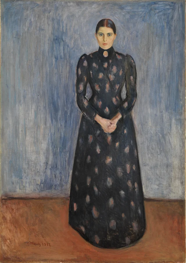 Inger in Black and Violet