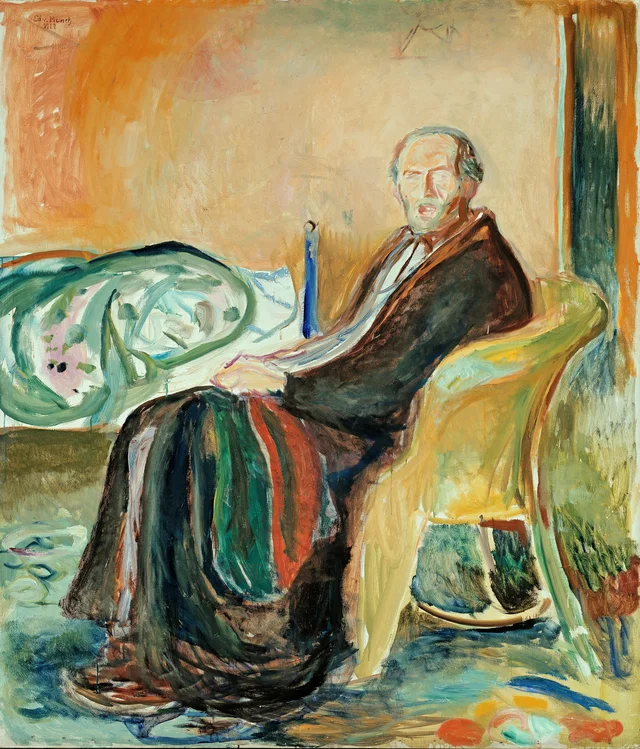 Self-Portrait with the Spanish Flu