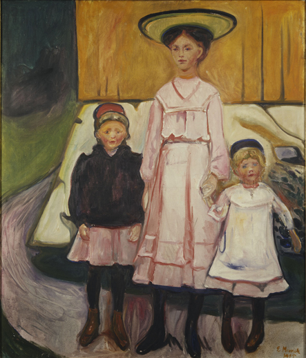 Three Girls in Åsgårdstrand