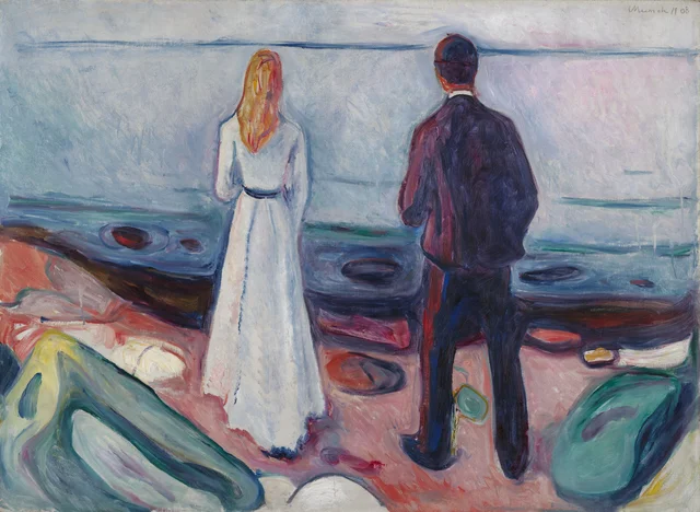 Two Human Beings. The Lonely Ones