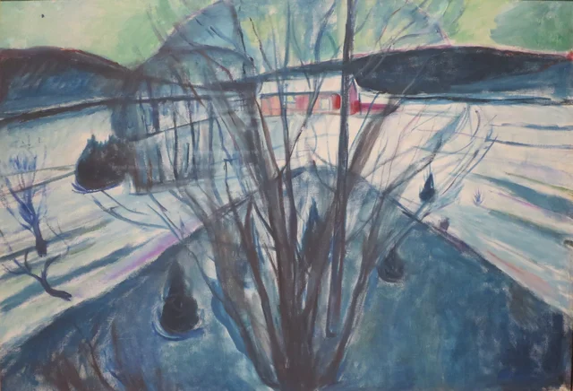Winter Night, Ekely
