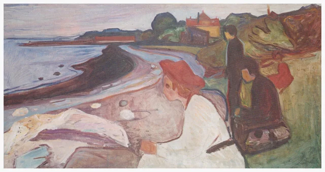 Young People on the Beach (The Linde Frieze)