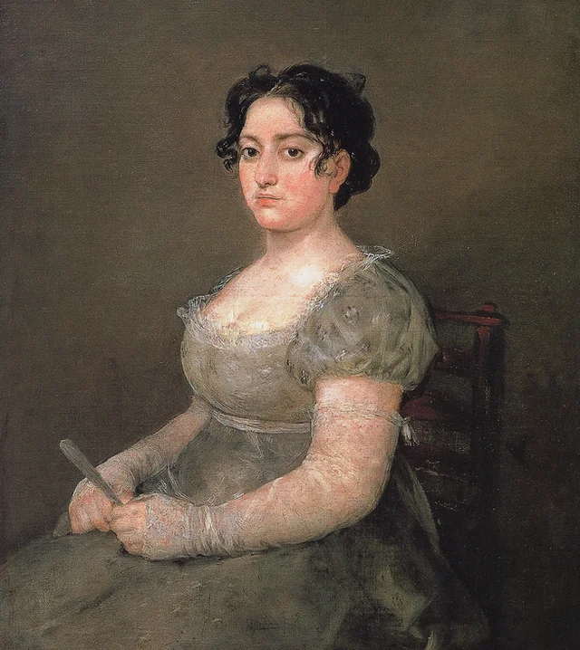 Die Dame mit dem Fächer