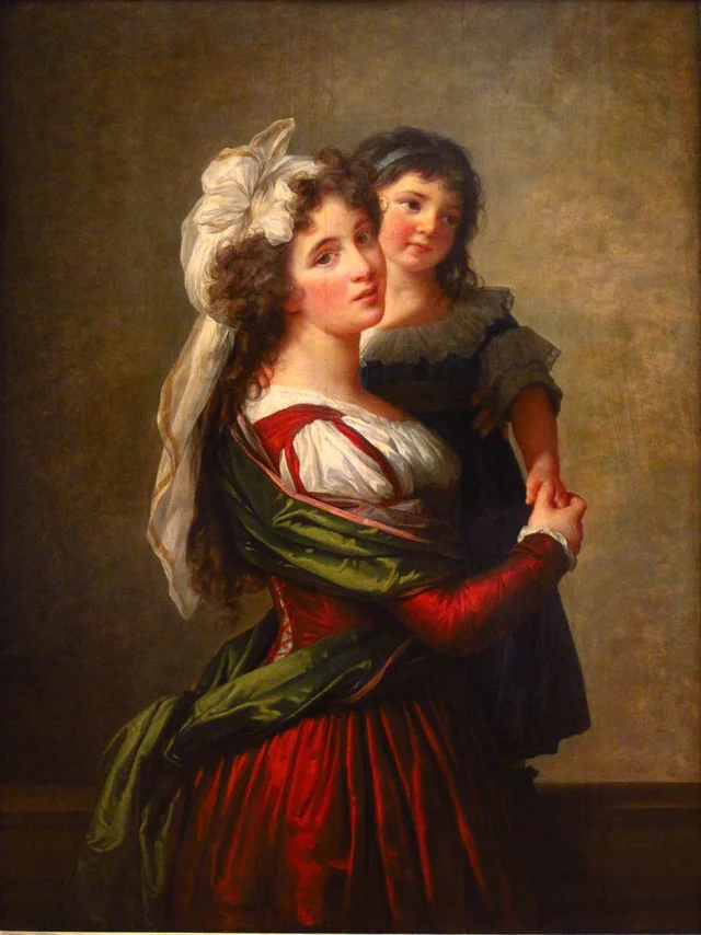 Madame Rousseau e sua figlia