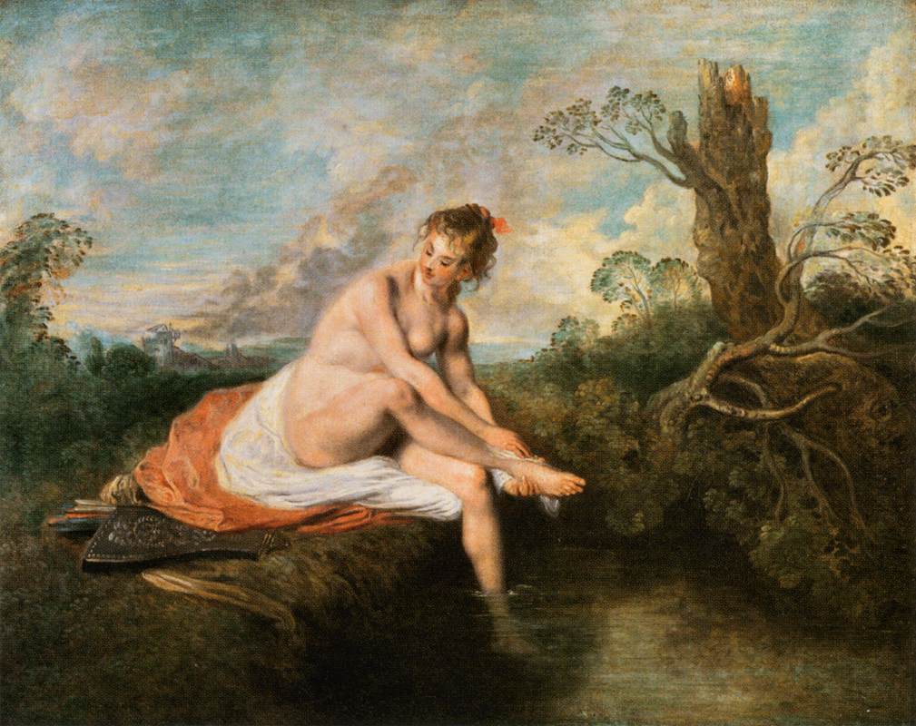 Diana im Bade