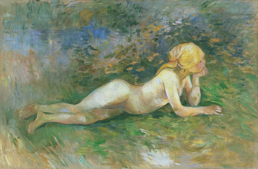 Pastorella nuda distesa