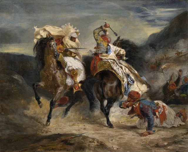 Combat du Giaour et Hassan