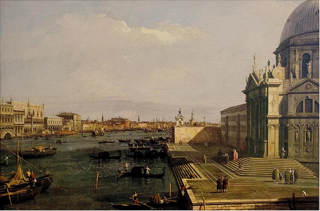 Santa Maria della Salute and Riva degli Schiavoni, Venice