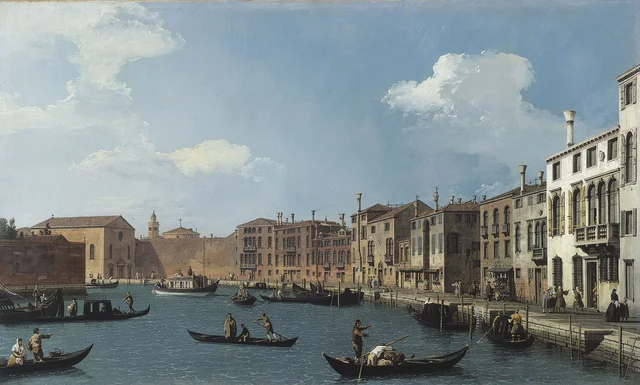 View of Canale di Santa Chiara, Venice