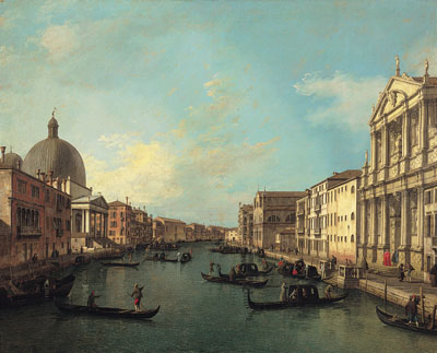 Der Canal Grande von Santa Maria di Nazareth Richtung Santa Croce
