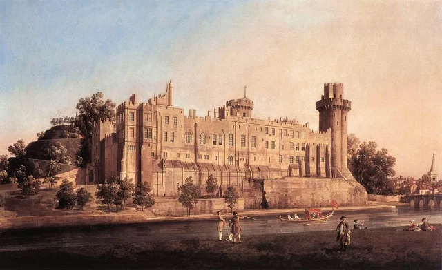 The South Façade of Warwick Castle